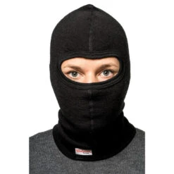 Woolpower Balaclava Merino 200 - Noir -Équipement De Chasse woolpower balaclava merino 200 noir 2