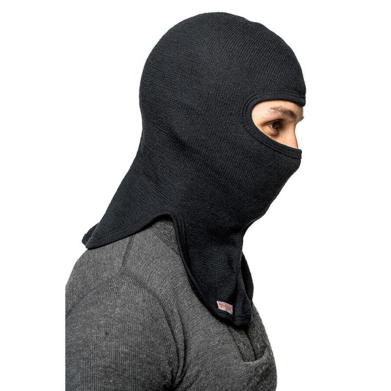 Woolpower Balaclava Merino 400 - Noir 5 Woolpower Balaclava Merino 400 - Noir – Image 3