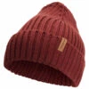 Woolpower Beanie Rib - Rouge Rouillé -Équipement De Chasse woolpower beanie rib rouge rouille