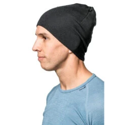 Woolpower Bonnet Merino LITE - Noir -Équipement De Chasse woolpower bonnet merino lite noir 2