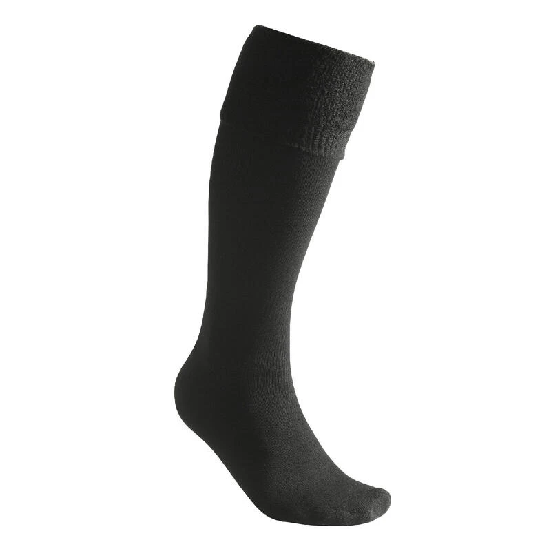 Woolpower Chaussettes Hautes Jusqu'au Genou Merino 400 - Noir 3 Woolpower Chaussettes Hautes Jusqu'au Genou Merino 400 - Noir