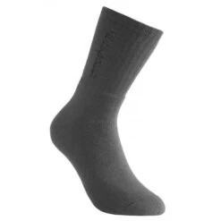 Woolpower Chaussettes Merino Logo Classique 400 - Gris -Équipement De Chasse woolpower chaussettes merino logo classique 400 gris 2