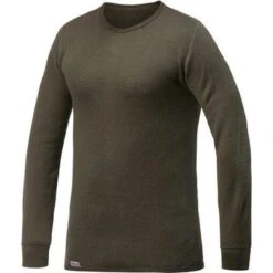 Woolpower Couche De Base Merino Crewneck 200 - Vert Pin 7 Woolpower Couche De Base Merino Crewneck 200 - Vert Pin -Équipement De Chasse woolpower couche de base merino crewneck 200 vert pin 1