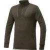 Woolpower Merino Mid Layer Zip Turtleneck 400 - Vert Pin -Équipement De Chasse woolpower merino mid layer zip turtleneck 400 vert pin