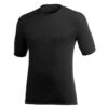 Woolpower Tee-shirt De Base En Mérinos 200 - Noir -Équipement De Chasse woolpower tee shirt de base en merinos 200 noir