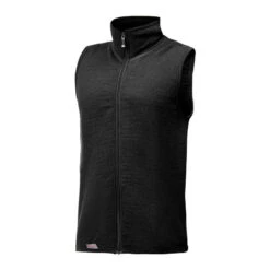 Woolpower Veste Couche Moyenne Merino 400 - Noir -Équipement De Chasse woolpower veste couche moyenne merino 400 noir 1